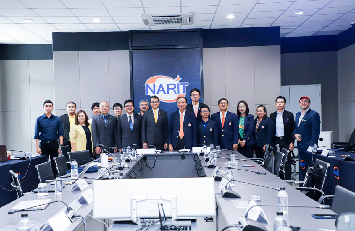 มวล.-สดร. ลงนามเตรียมติดตั้งกล้องโทรทรรศน์วิทยุวีกอส